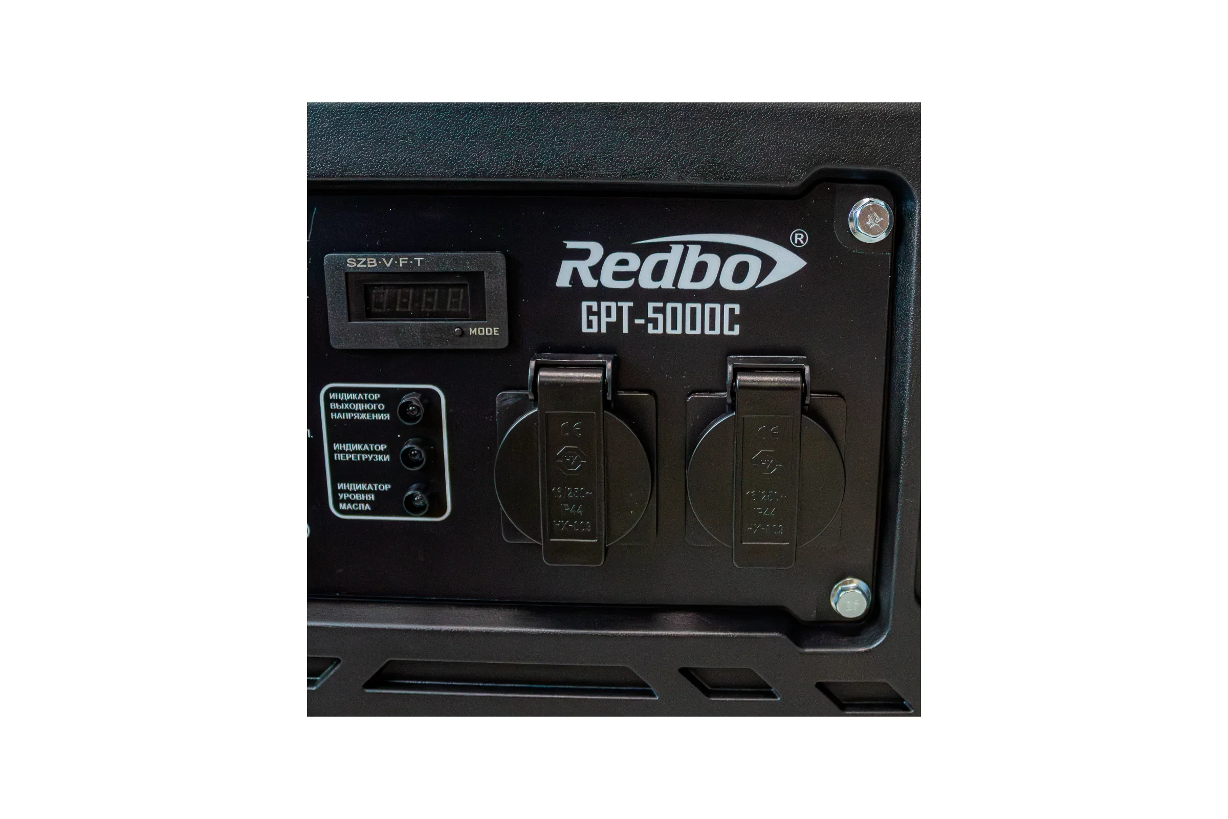 Генератор бензиновый "Redbo" GPT-5000D инверторны 3,5/3,8 кВт, 223 см3/ч., ручн.стартер, медь, дисп