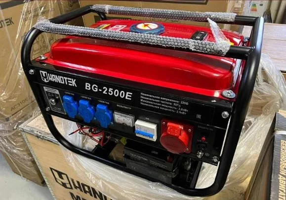Генератор ГИБРИД (пропан/бенз/метан) HANDTEK BG-3015YSPD 2.8/3кВт, ЭЛ СТАРТЕР, ПУЛЬТ медь