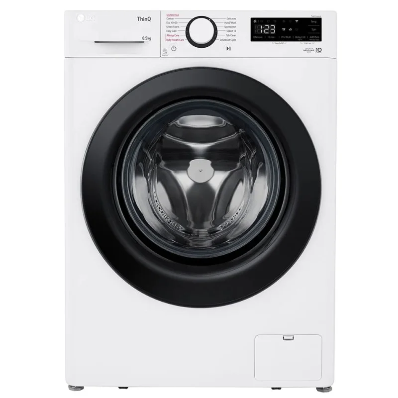 Стиральная машина LG F2V3PS6W белый, загрузка фронтальная 8 кг, 1200 об/мин., класс: A