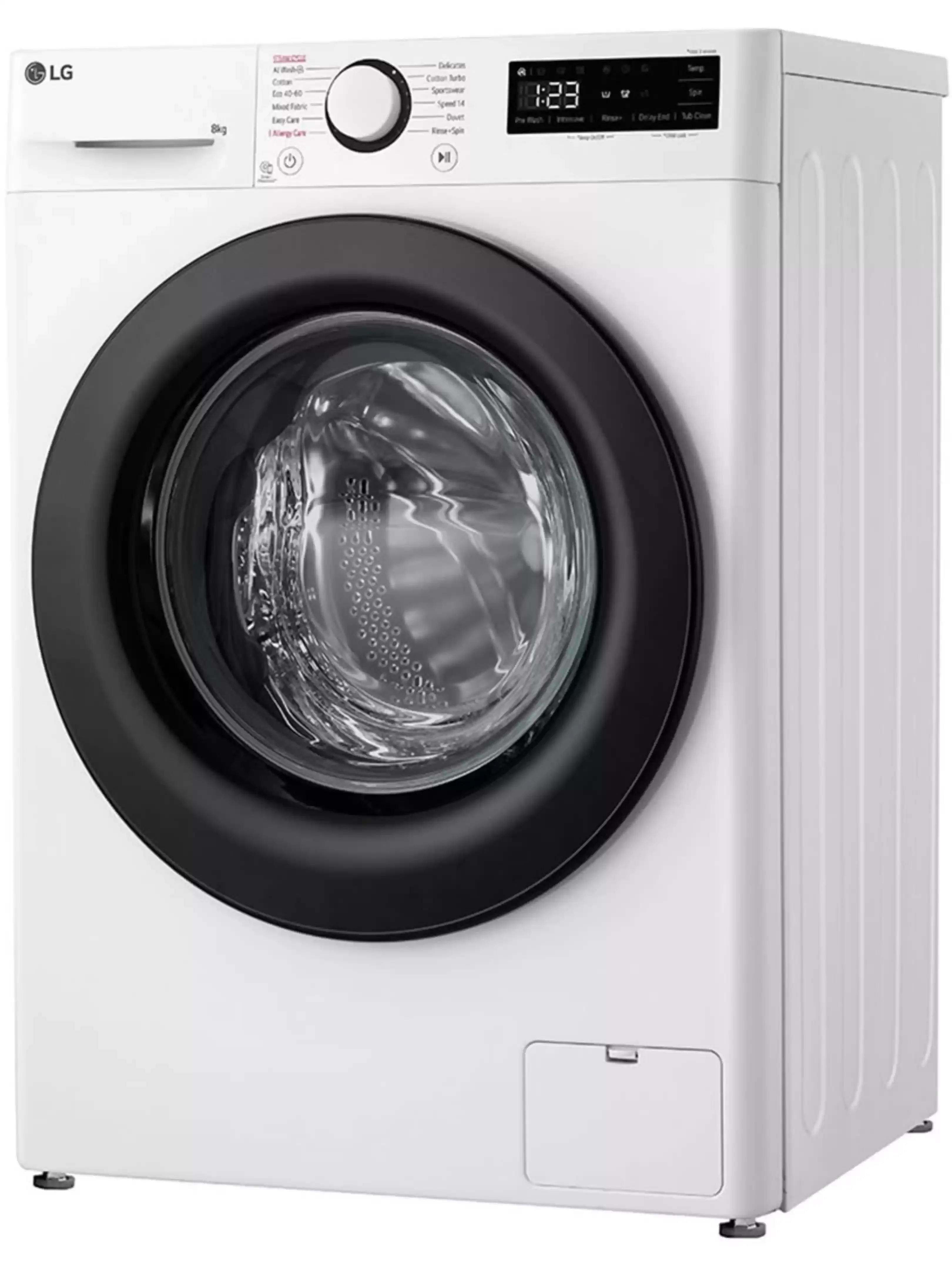 Стиральная машина LG F2V3PS6W белый, загрузка фронтальная 8 кг, 1200 об/мин., класс: A