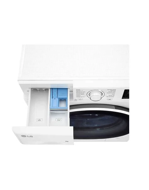 Стиральная машина LG F2V3PS6W белый, загрузка фронтальная 8 кг, 1200 об/мин., класс: A