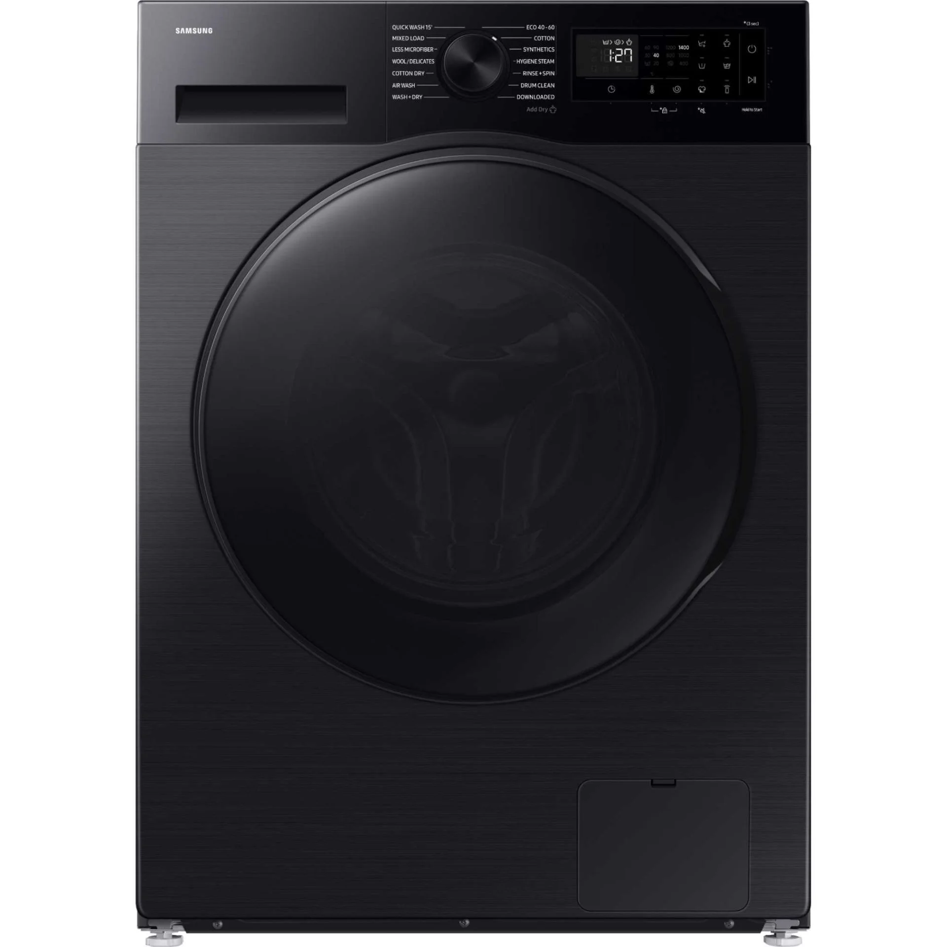 Стиральная машина Samsung WD90DG5G34BBLP загр.фронтальная макс.:9кг (с сушкой) черный