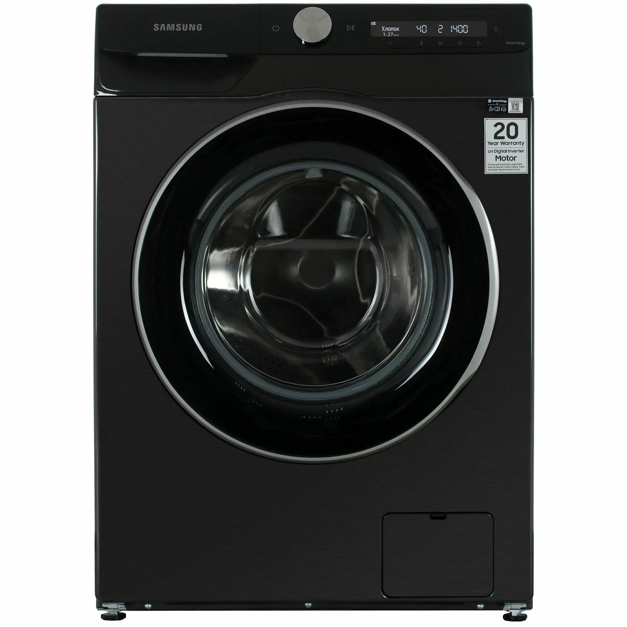 Стиральная машина Samsung WW11CG604CLBLP черный загрузка фронтальная 11 кг, 1400 об/мин., класс: А