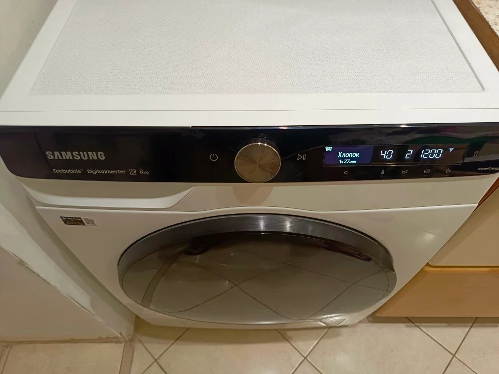 Стиральная машина Samsung WW70AG4S21VELD класс: A загр.фронтальная макс.:7кг белый