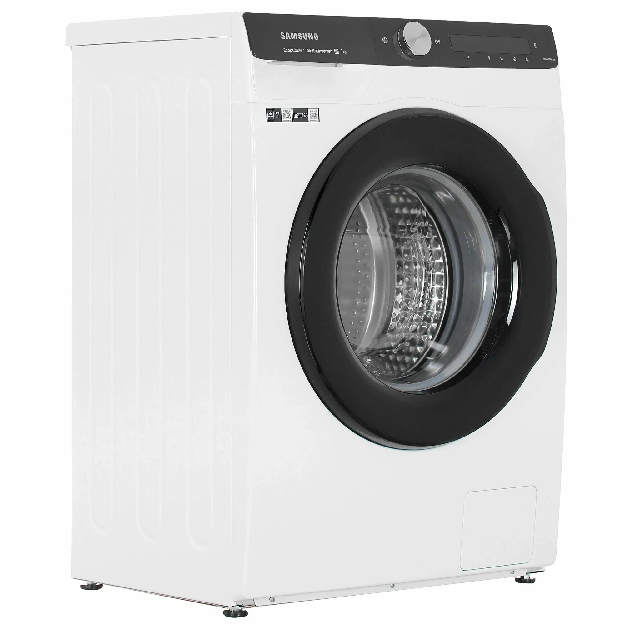 Стиральная машина Samsung WW70AG6S23ATLP белый, загрузка фронтальная 7 кг, 1200 об/мин, класс: A+++