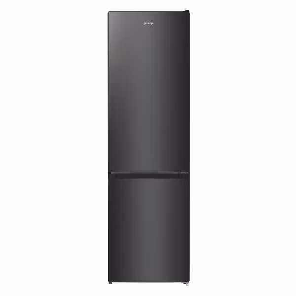 Холодильник Gorenje NRK6202EBXL4 черный матовый двухкамерный 235/96л морозилка снизу, No Frost