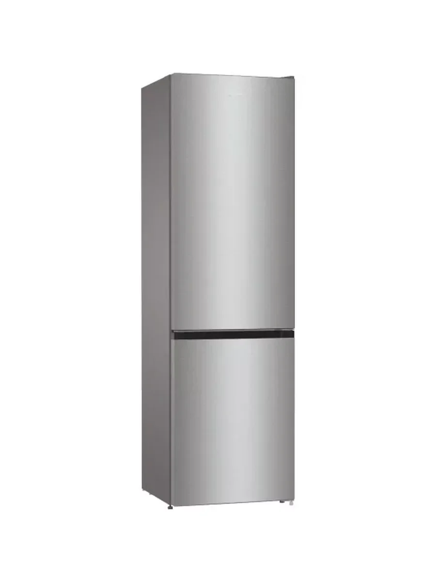Холодильник Gorenje NRKE62XL серебристый металлик двухкамерный 203/99л морозилка снизу, No Frost