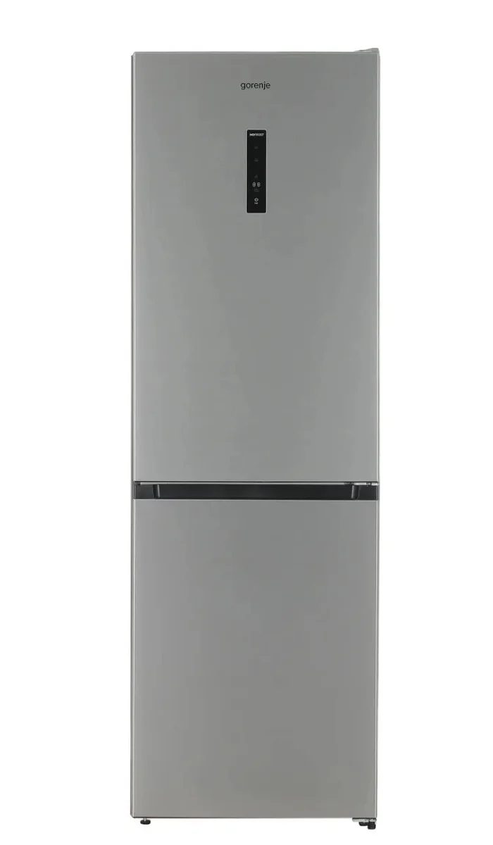 Холодильник Gorenje NRKP61EA2XL4 серебристый металлик двухкамерный 203/99л морозилка снизу, No Frost
