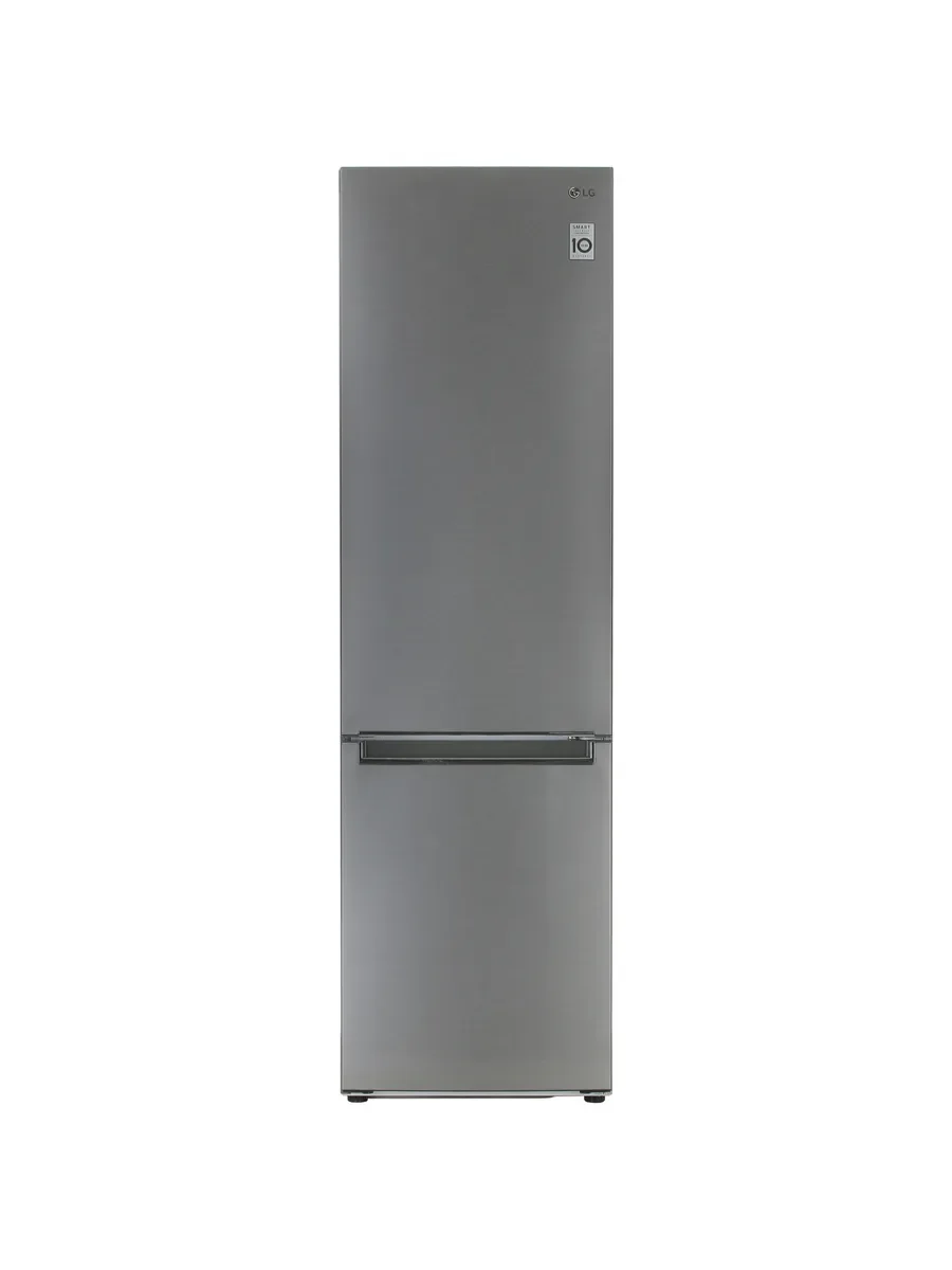 Холодильник LG GA-B509CLCL графитовый двухкамерный 277/107л морозилка снизу, No Frost