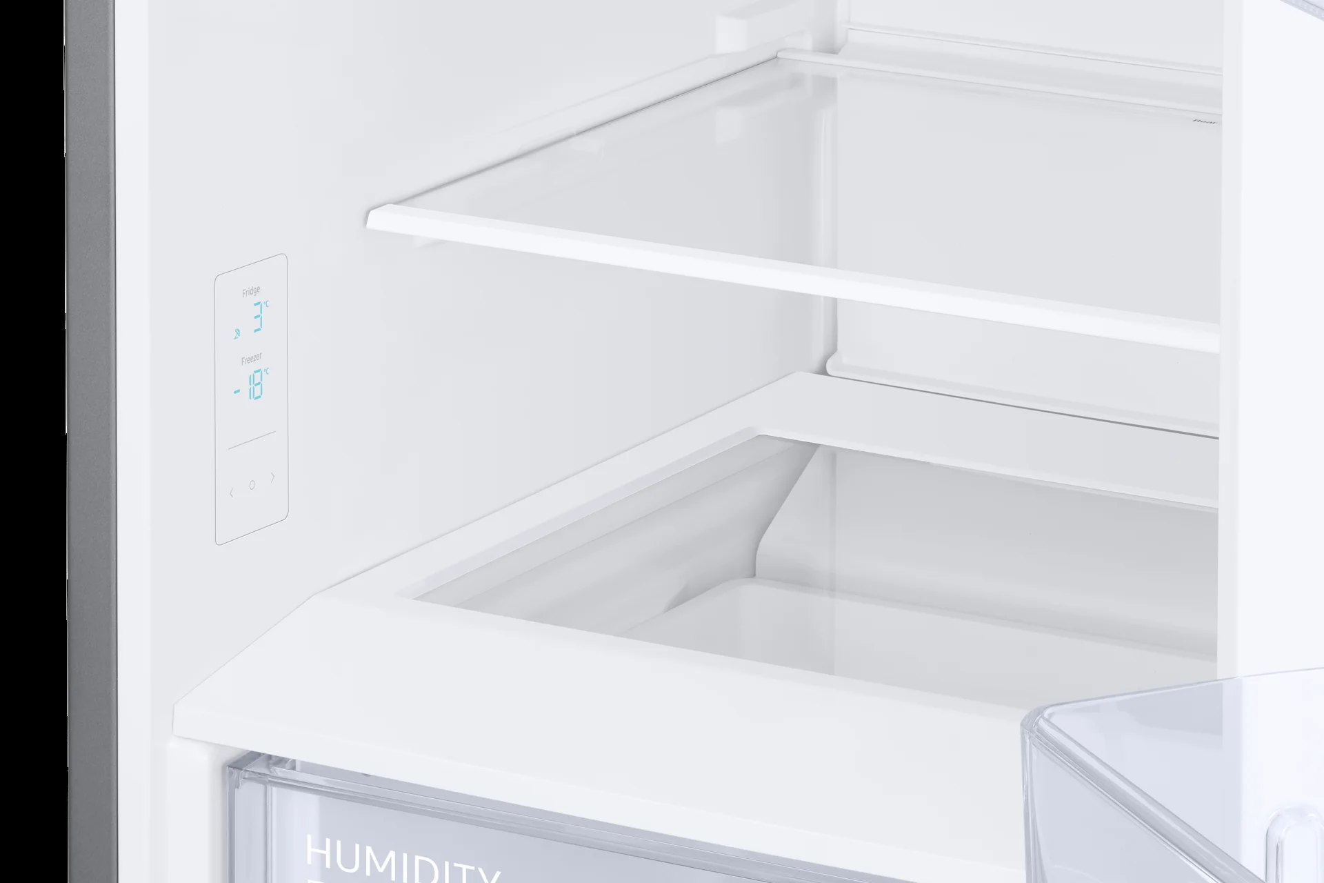 Холодильник Samsung RB34C632ESA/EF графит двухкамерный 227/114л морозилка снизу, No Frost