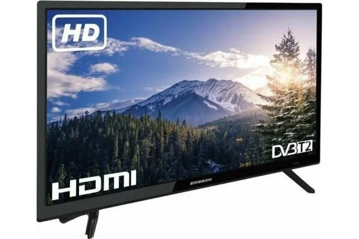Телевизор Erisson 24" 24LES800T2 черный LED HD 60Hz