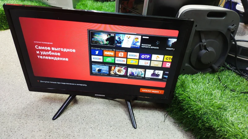 Телевизор Erisson 24" 24LM8002CT2 черный DLED HD 60Hz