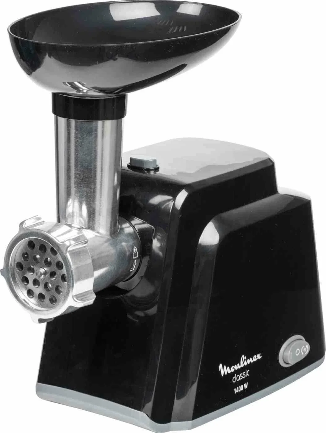 Мясорубка MOULINEX ME105830 (1400вт 1.7 кг/мин, 2 перф.диска)