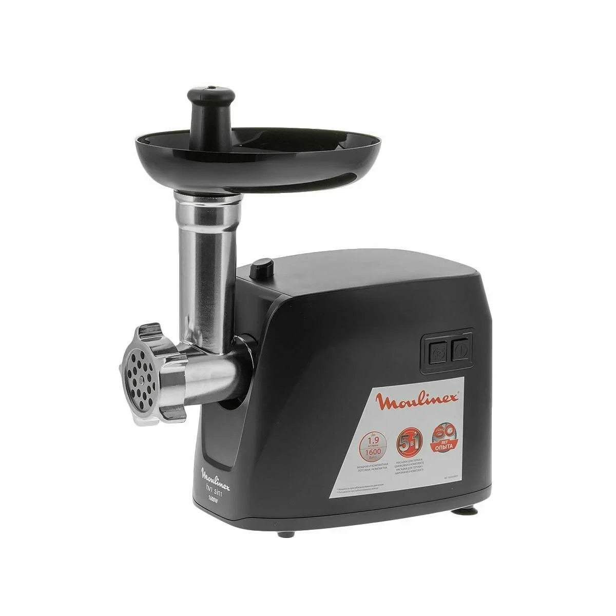 Мясорубка Moulinex ME112832 (1600Вт, 1,9кг/мин)