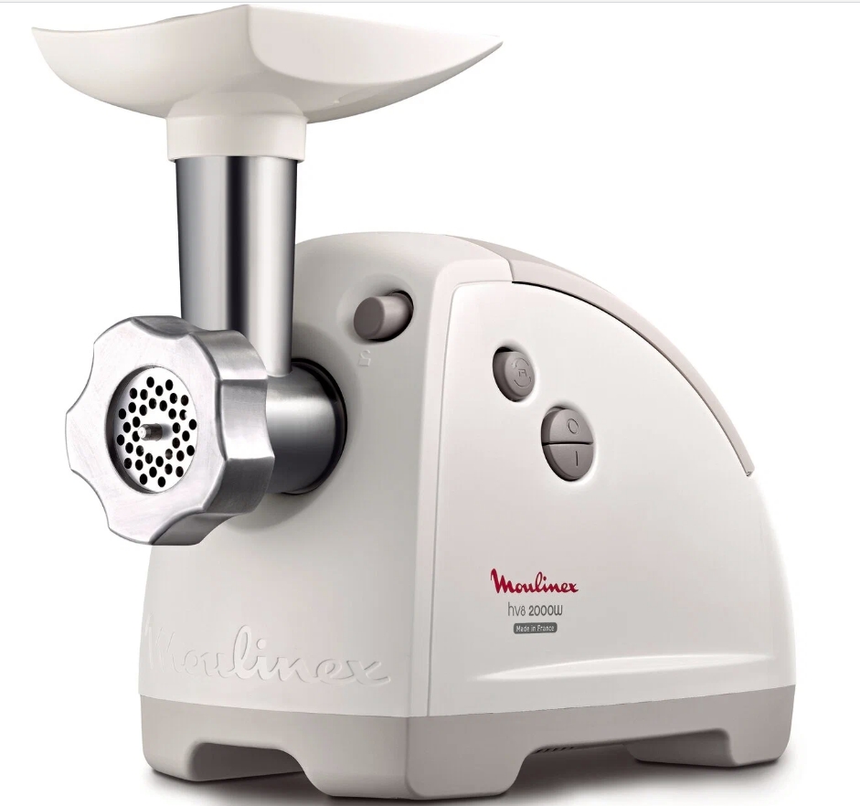 Мясорубка Moulinex ME620132,2.6 кг/мин.,шнур 0.9 м.,800 Вт.,15 мин.,дисков 2.