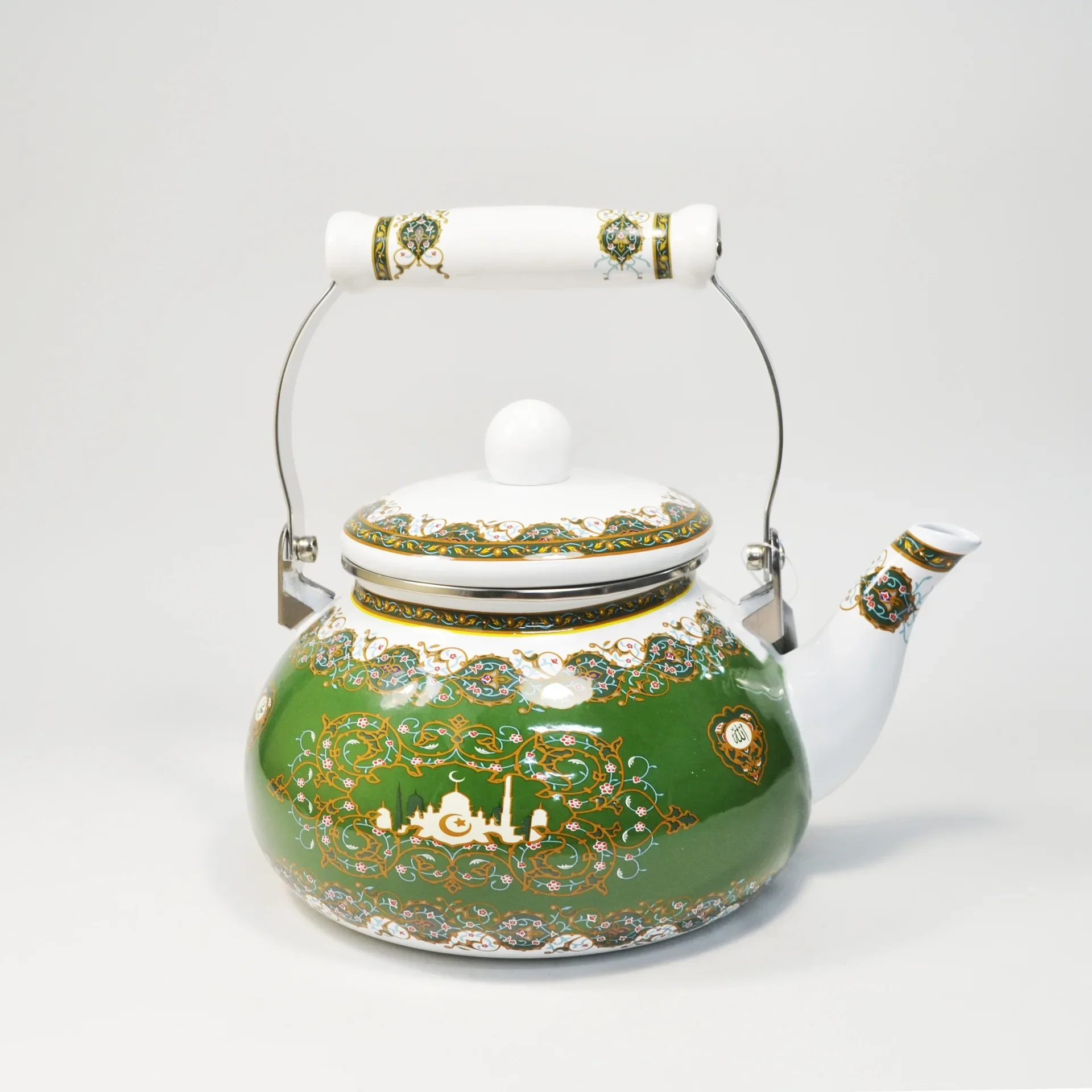 ЧАЙНИК AGNESS ЭМАЛИРОВАННЫЙ СЕРИЯ СУРА, 2,5 Л (КОР=8ШТ.)