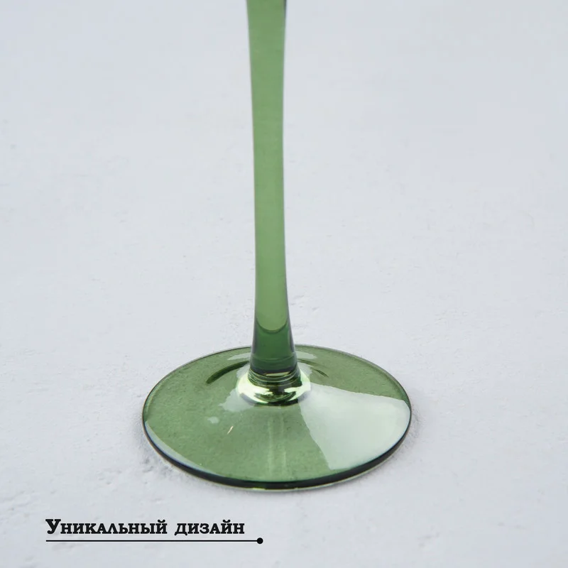 БОКАЛ ДЛЯ ШАМПАНСКОГО "LINES" GREEN 160МЛ МАЛ.УП.=6ШТ