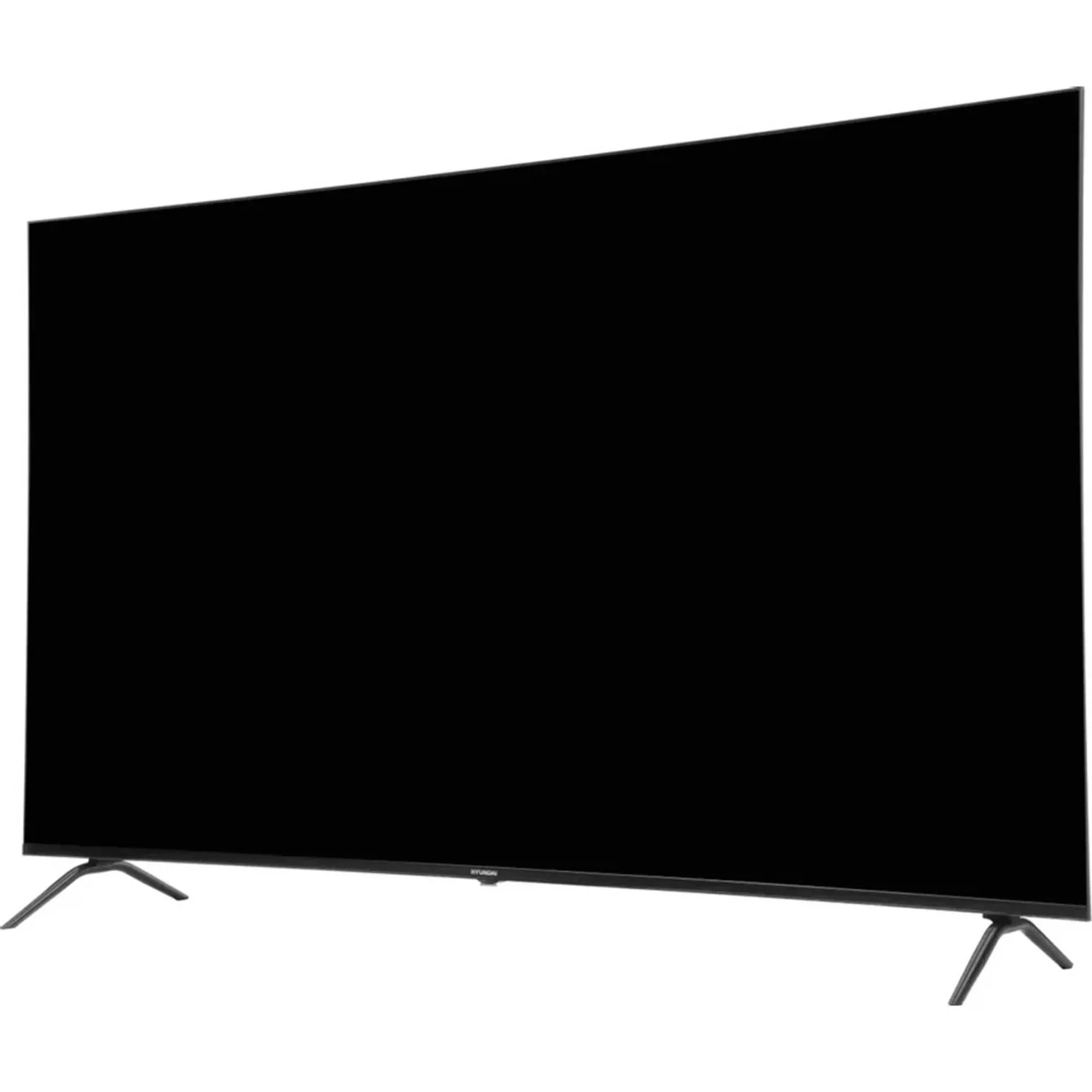 Телевизор LED Hyundai 75" H-LED75BU7011 Google TV Frameless Metal черный 4K Ultra HD 60Hz MEMC DVB-T DVB-T2 DVB-C DVB-S DVB-S2 USB WiFi Smart TV