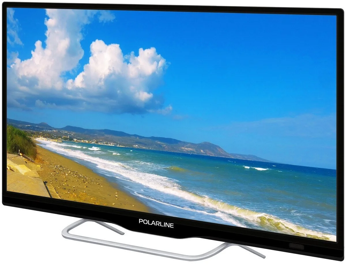 Телевизор LED PolarLine 24" 24PL51TC-SM черный HD 60Hz DVB-T DVB-T2 DVB-C DVB-S2 USB WiFi Smart TV (RUS)
