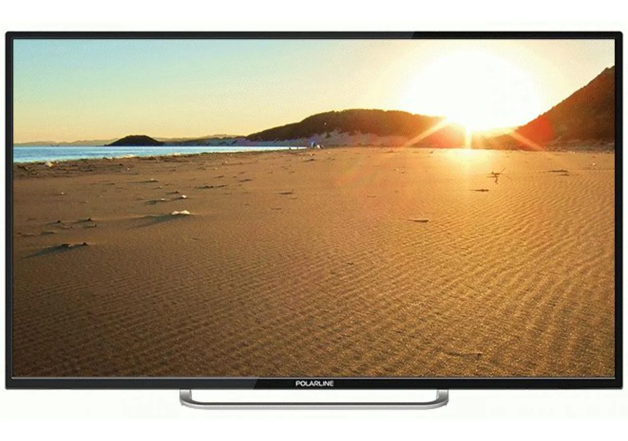 Телевизор LED PolarLine 40" 40PL11TC-SM черный FULL HD 60Hz DVB-T DVB-T2 DVB-C DVB-S2 USB WiFi Smart TV (RUS)