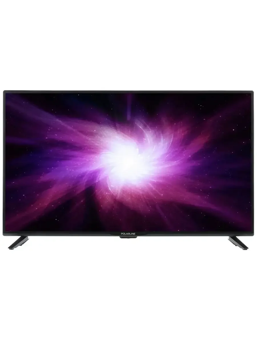 Телевизор LED PolarLine 43" 43PL51STC-SM черный FULL HD 60Hz DVB-T DVB-T2 DVB-C DVB-S2 USB WiFi Smart TV (RUS)