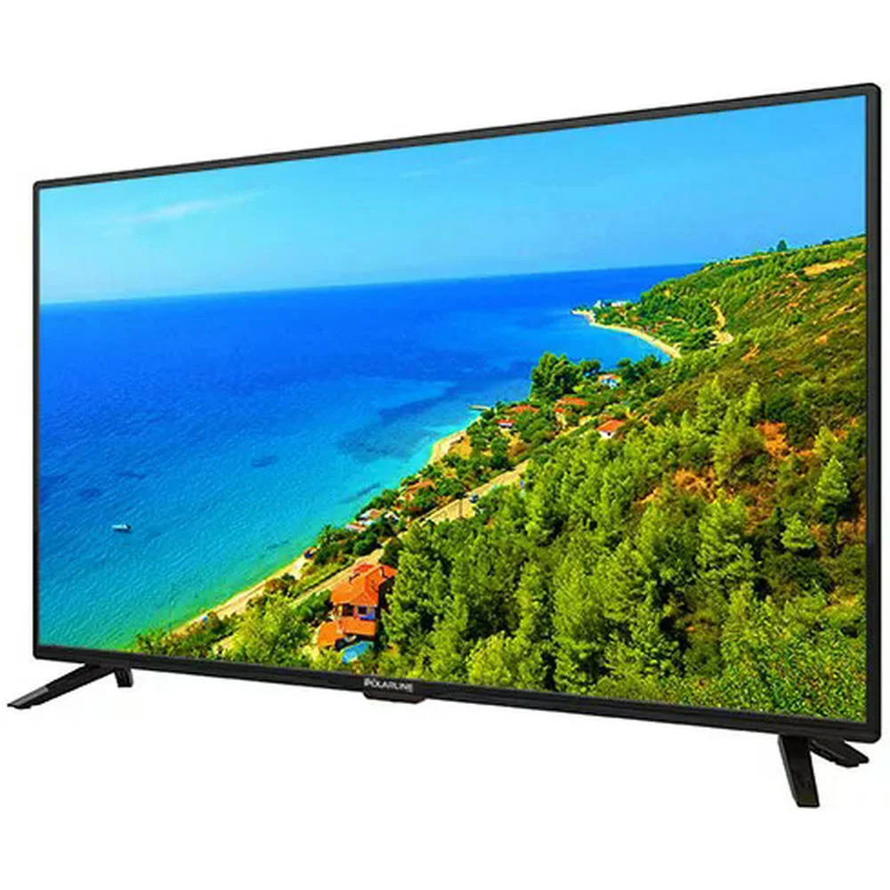 Телевизор LED PolarLine 43" 43PL51STC-SM черный FULL HD 60Hz DVB-T DVB-T2 DVB-C DVB-S2 USB WiFi Smart TV (RUS)