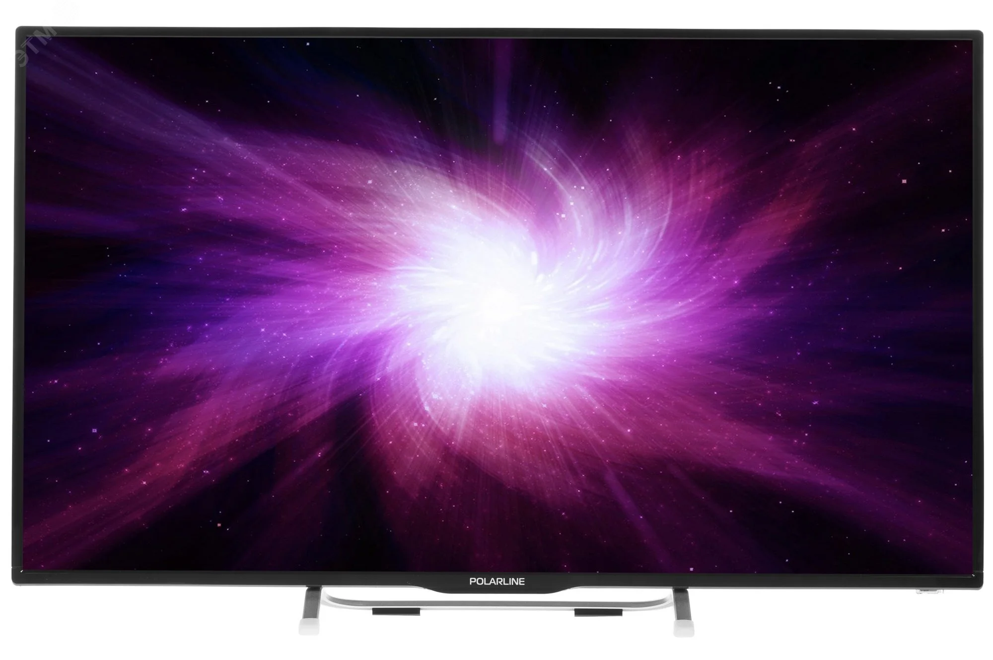 Телевизор LED PolarLine 43" 43PL51STC-SM черный FULL HD 60Hz DVB-T DVB-T2 DVB-C DVB-S2 USB WiFi Smart TV (RUS)