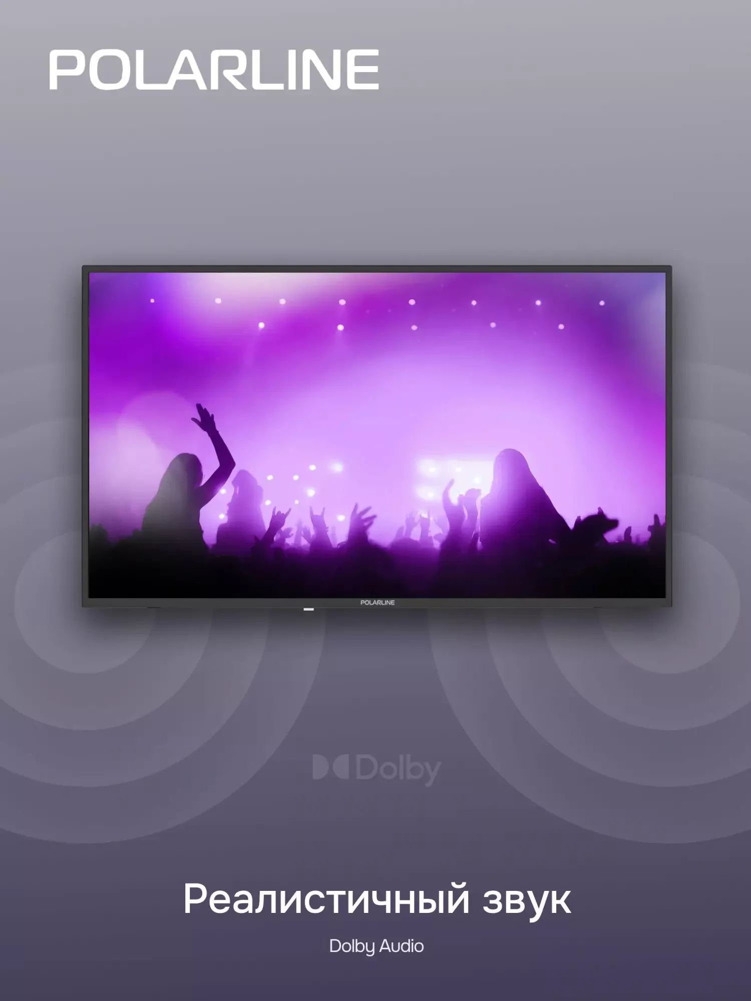 Телевизор LED PolarLine 43" 43PL51STC-SM черный FULL HD 60Hz DVB-T DVB-T2 DVB-C DVB-S2 USB WiFi Smart TV (RUS)