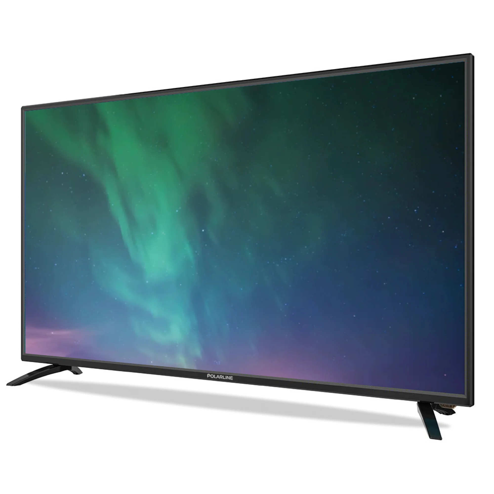 Телевизор LED PolarLine 43" 43PU11TC-SM черный 4K Ultra HD 60Hz DVB-T DVB-T2 DVB-C DVB-S DVB-S2 USB WiFi Smart TV (RUS)