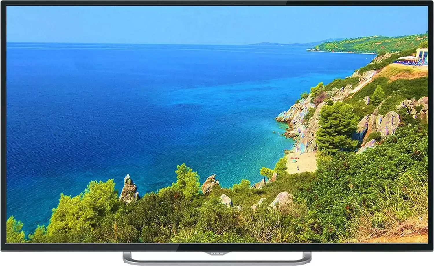 Телевизор LED PolarLine 50" 50PU11TC-SM черный 4K Ultra HD 60Hz DVB-T DVB-T2 DVB-C DVB-S2 USB WiFi Smart TV (RUS)