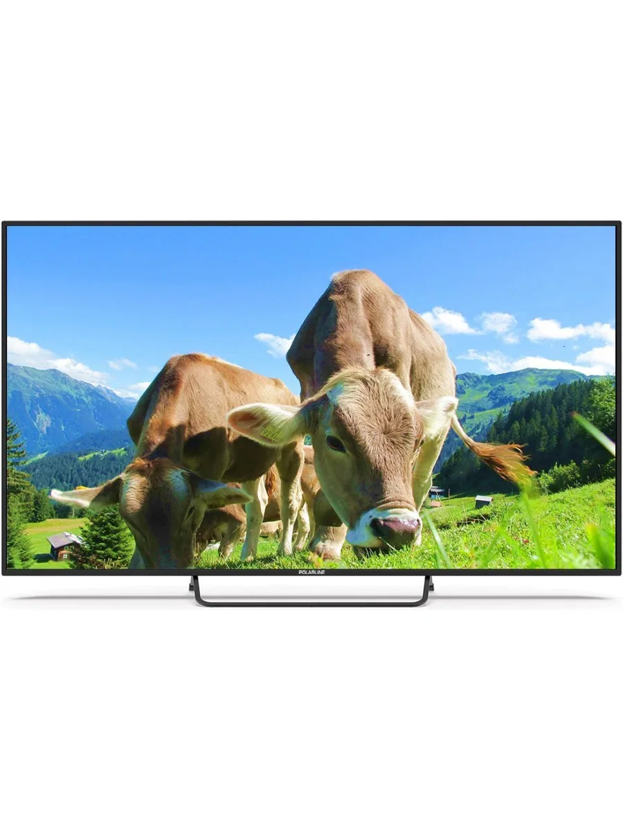 Телевизор LED PolarLine 65" 65PU51TC-SM черный 4K Ultra HD 60Hz DVB-T DVB-T2 DVB-C DVB-S2 USB WiFi Smart TV (RUS)