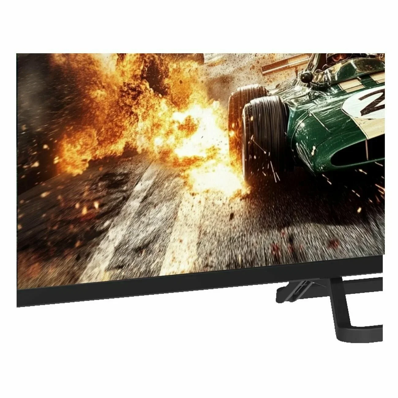 Телевизор LED Sber 43" SDX-43F3000DBA Салют ТВ Frameless черный FULL HD 60Hz DVB-T DVB-T2 DVB-C DVB-S DVB-S2 USB WiFi Smart TV (RUS)
