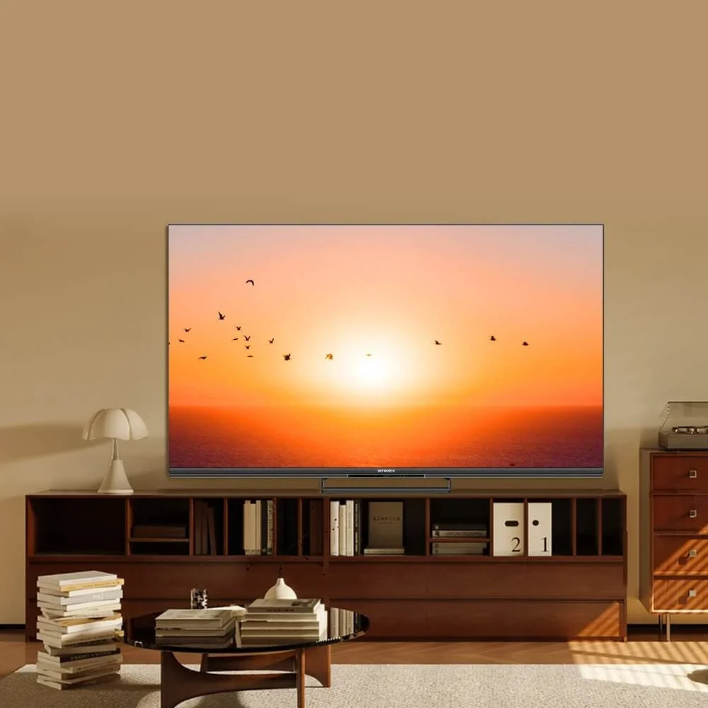 Телевизор LED Skyworth 75" 75X87G QD-Mini LED Magic Sound Game TV Frameless черный 4K Ultra HD 144Hz MEMC DVB-T DVB-T2 DVB-C DVB-S DVB-S2 USB WiFi Sma