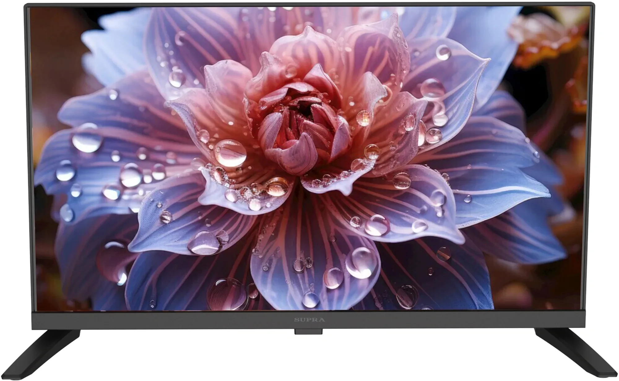 Телевизор LED Supra 24" STV-LC24ST0080W черный HD 60Hz DVB-T2 DVB-C USB WiFi Smart TV (RUS)