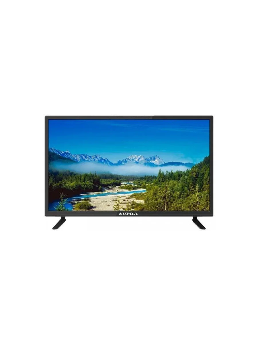 Телевизор LED Supra 24" STV-LC24ST0080W черный HD 60Hz DVB-T2 DVB-C USB WiFi Smart TV (RUS)