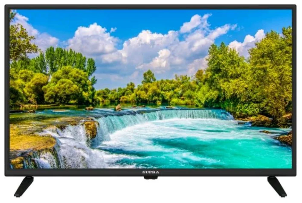 Телевизор LED Supra 40" STV-LC40LT0080F черный FULL HD 60Hz DVB-T DVB-T2 DVB-C USB WiFi (RUS)