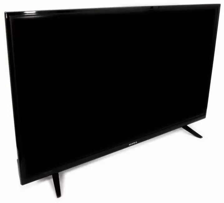 Телевизор LED Supra 40" STV-LC40ST0080F черный FULL HD 60Hz DVB-T DVB-T2 DVB-C USB WiFi Smart TV (RUS)