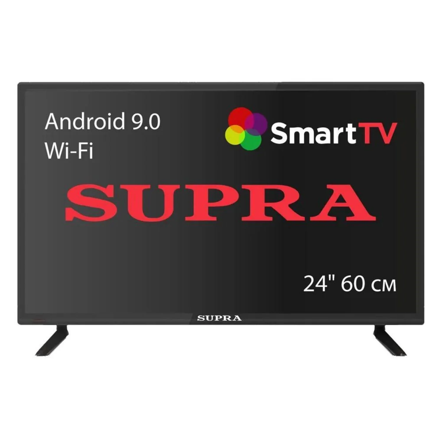 Телевизор LED Supra 43" STV-LC43ST0080F черный FULL HD 60Hz DVB-T DVB-T2 DVB-C USB WiFi Smart TV