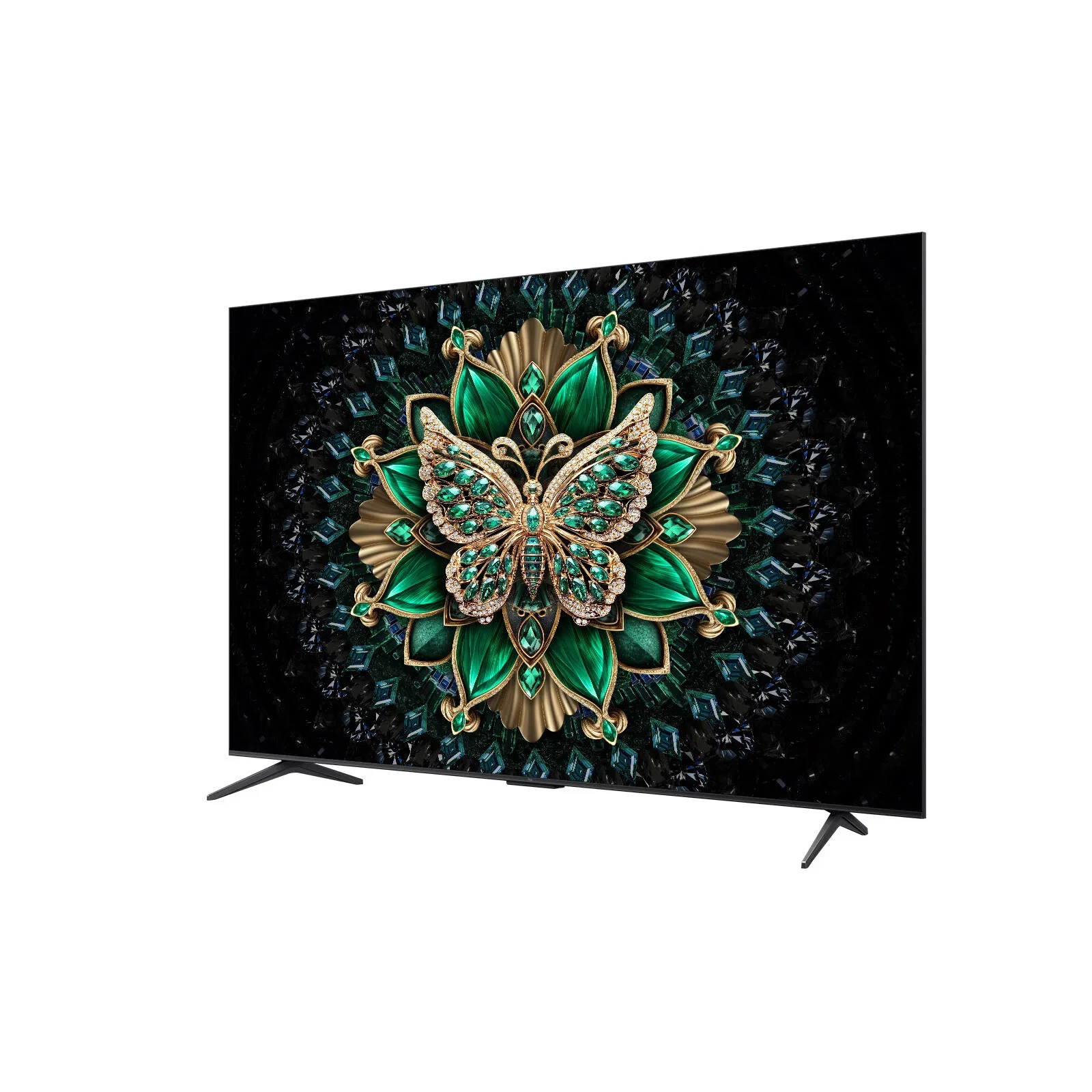 Телевизор LED TCL 85" 85C6K QD-Mini LED Frameless черный 4K Ultra HD 144Hz MEMC DVB-T DVB-T2 DVB-C DVB-S DVB-S2 USB WiFi Smart TV
