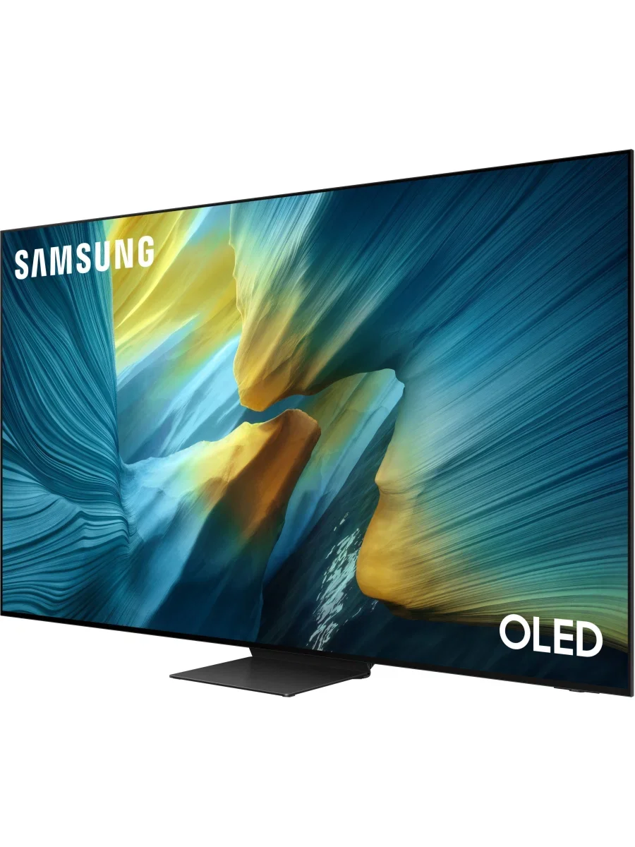Телевизор OLED Samsung 77" QE77S95FAUXRU Series 9 черный графит/черный 4K Ultra HD 120Hz DVB-T2 DVB-C DVB-S2 USB WiFi Smart TV