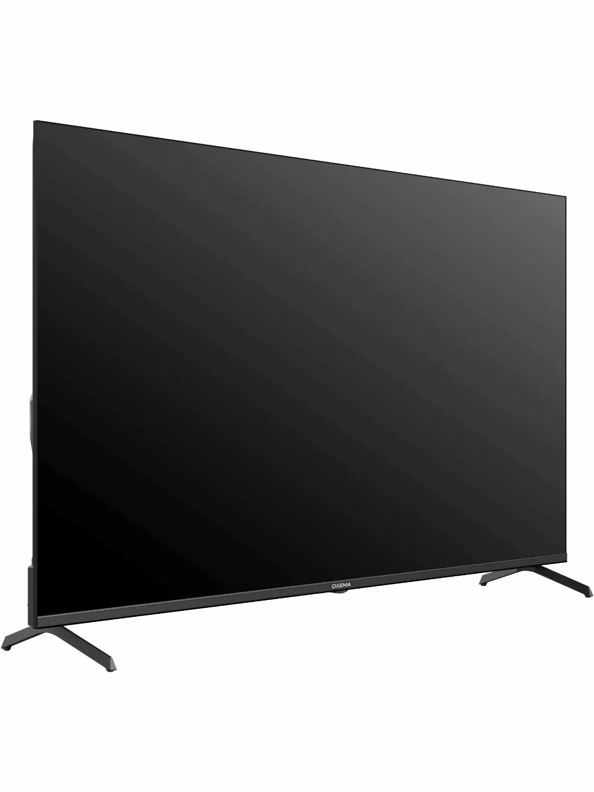 Телевизор QLED Digma 55" DM-LED55UQB31 Google TV Frameless Metal черный/черный 4K Ultra HD 60Hz MEMC DVB-T DVB-T2 DVB-C DVB-S DVB-S2 USB WiFi Smart TV