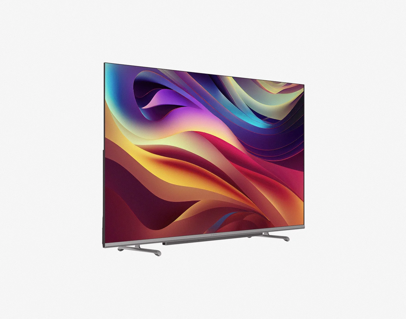 Телевизор QLED Digma Pro 55" QLED 55L Google TV Frameless черный/серебристый 4K Ultra HD 120Hz HSR DVB-T DVB-T2 DVB-C DVB-S DVB-S2 USB WiFi Smart TV