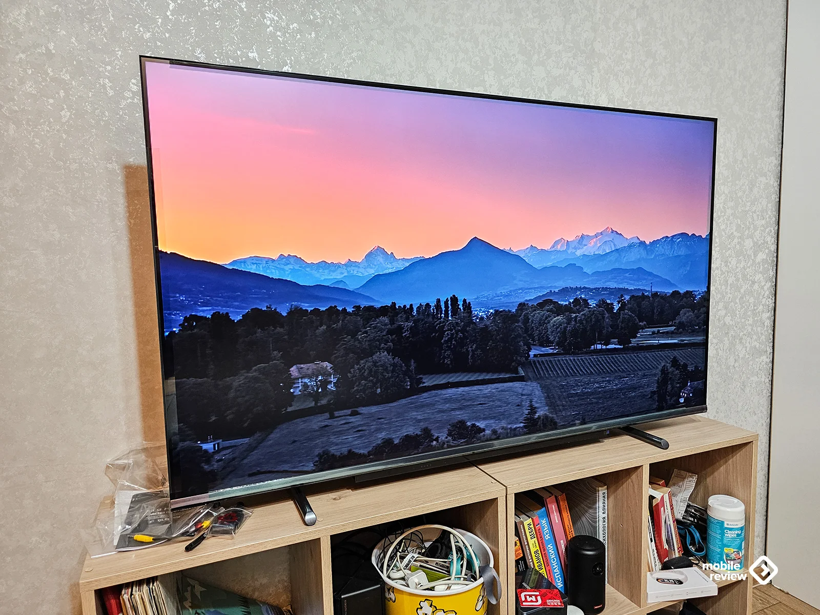 Телевизор QLED Digma Pro 55" QLED 55L Google TV Frameless черный/серебристый 4K Ultra HD 120Hz HSR DVB-T DVB-T2 DVB-C DVB-S DVB-S2 USB WiFi Smart TV