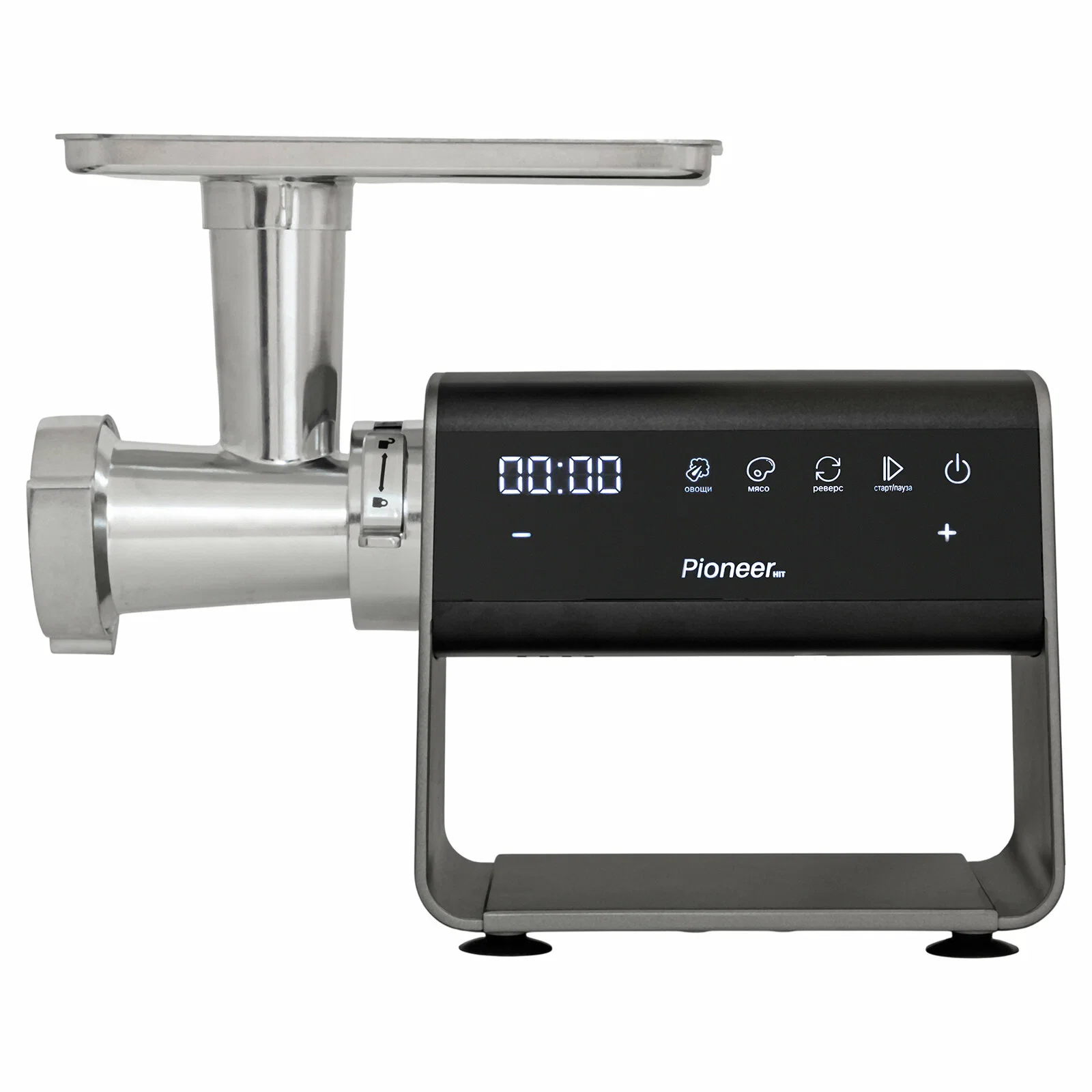 Мясорубка Pioneer MG225 3000Вт  кг/мин.до 3. скорости 6. насад. колбасок и кеббе