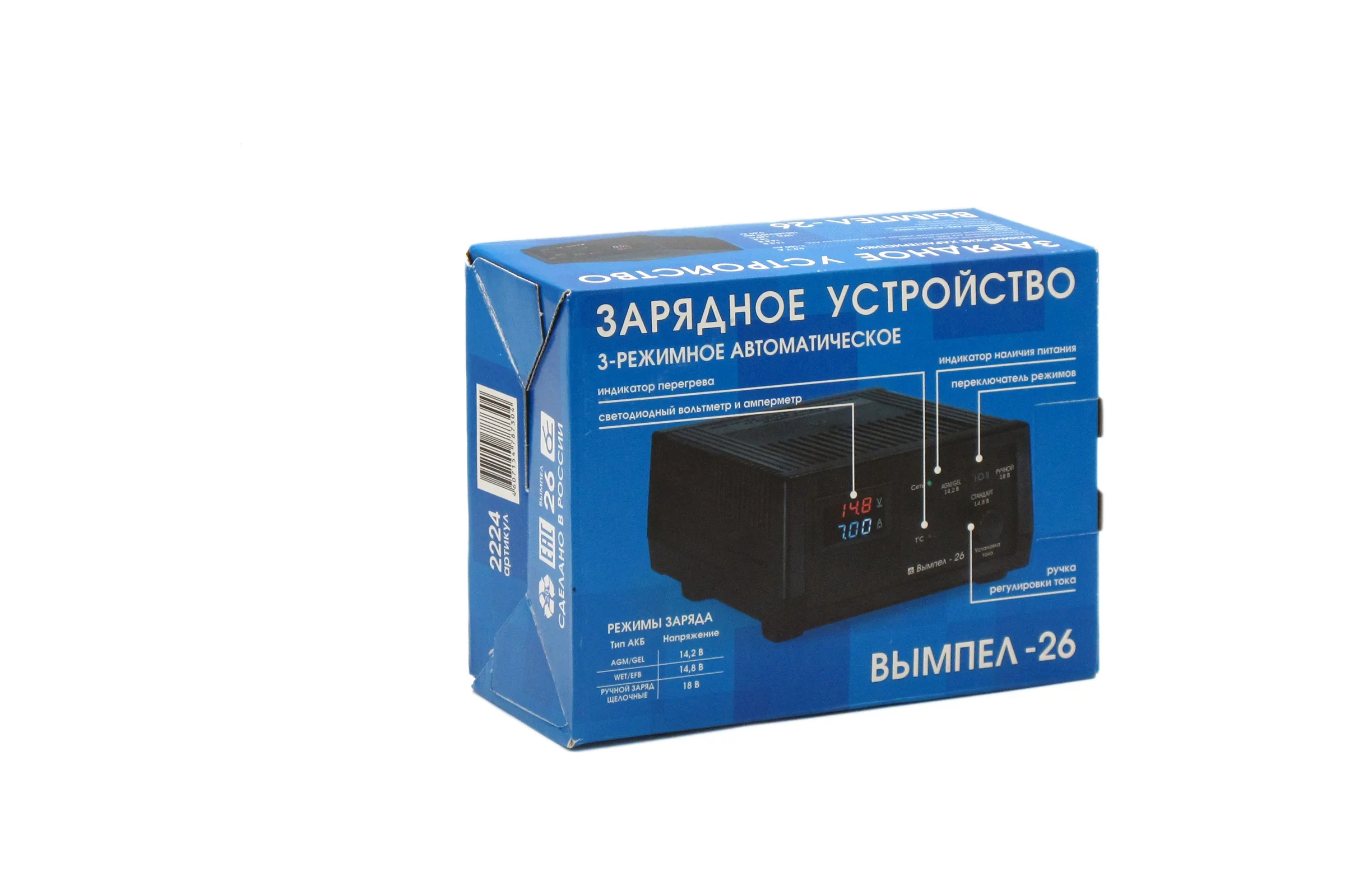Зарядное устройство для автомобилей Орион Вымпел-26