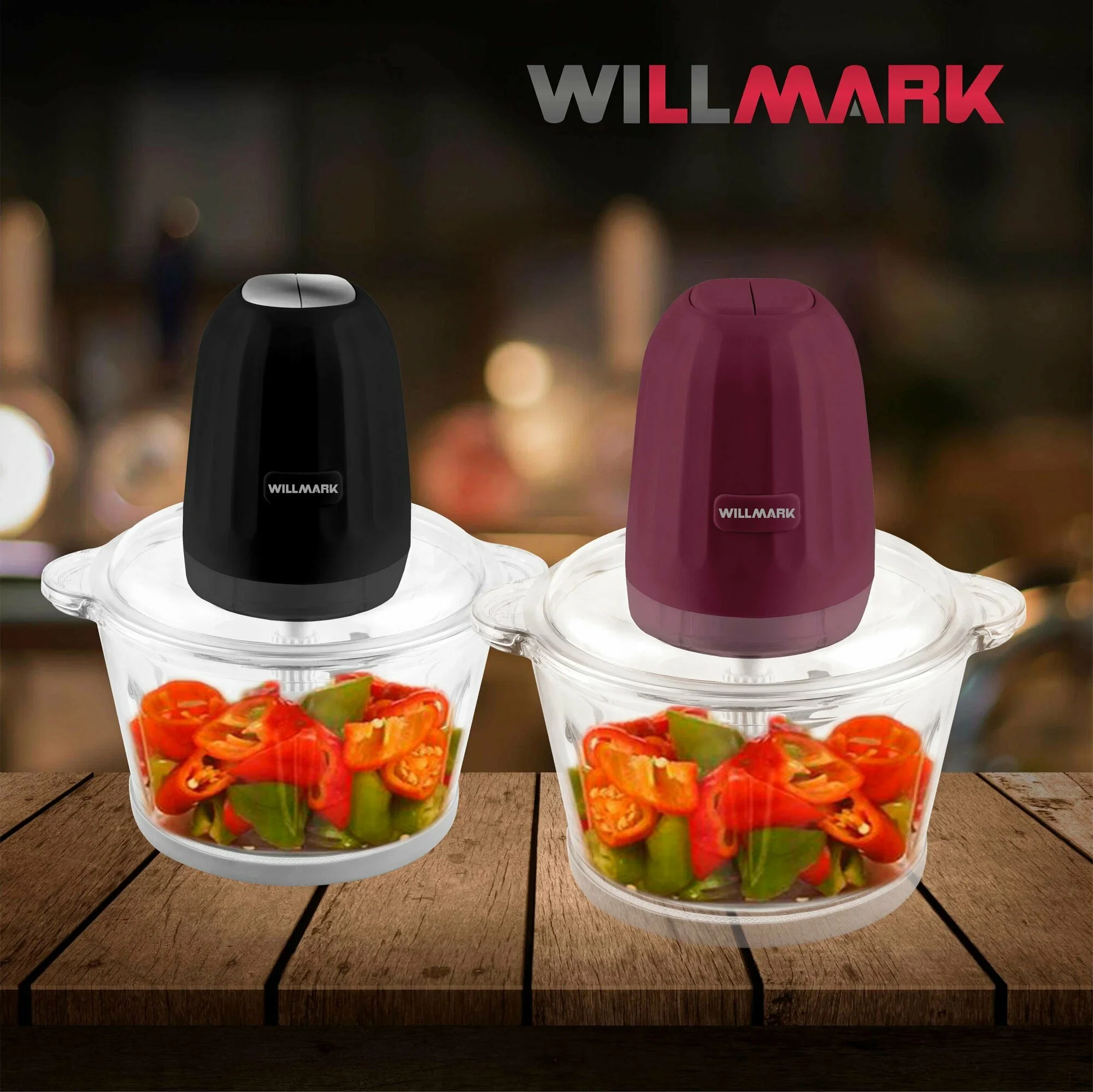 Измельчитель Willmark WMC-7088 пурпурный