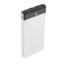Внешние аккумуляторы (Power Bank) 10000мА HOCO J59  white