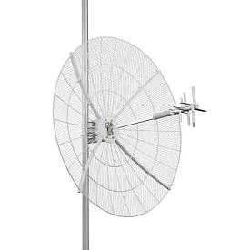 Антенна Крокс KNA24-800/2700P - параболическая MIMO антенна 24 дБ, сборная, F