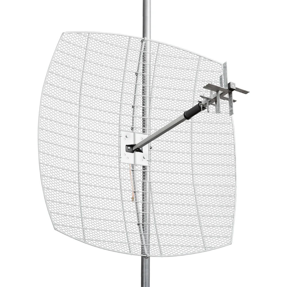 Антенна Крокс KNA24-800/2700P - параболическая MIMO антенна 24 дБ, сборная, F