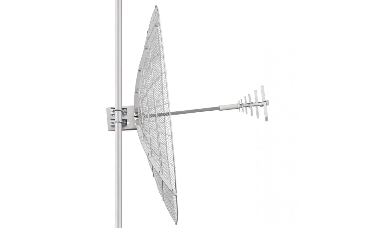 Антенна Крокс KNA27-800/2700P - параболическая MIMO антенна 27 дБ, сборная, F